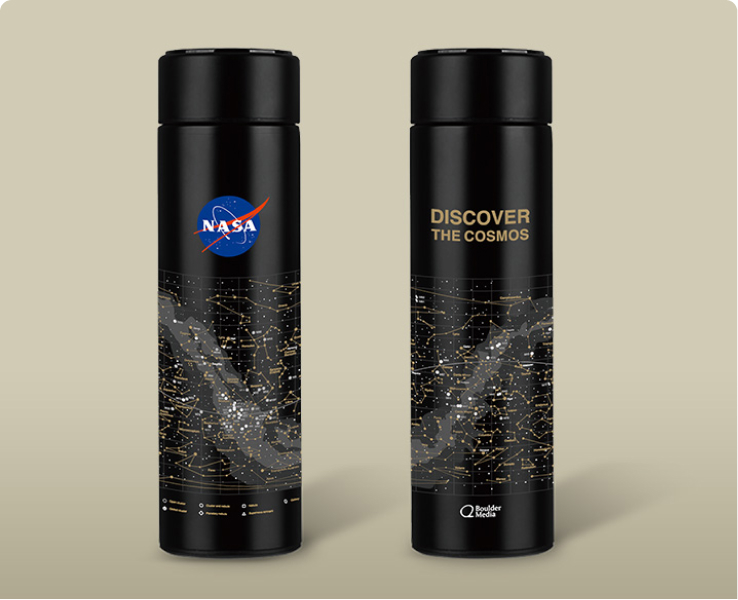 NASA天文影像不鏽鋼保溫壺(480ML)