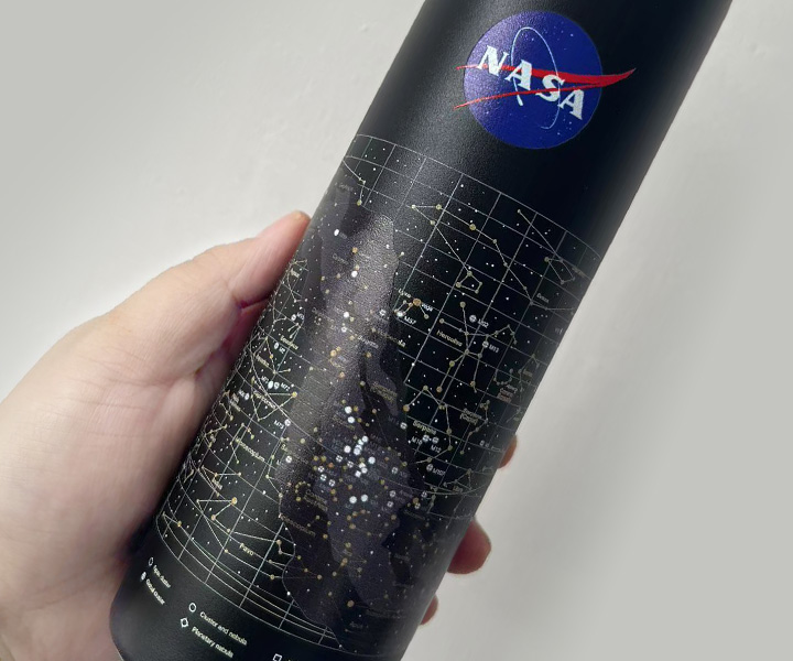 NASA 天文影像不鏽鋼保溫壺