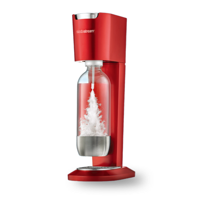 sodastream Genesis Deluxe 金屬紅氣泡水機