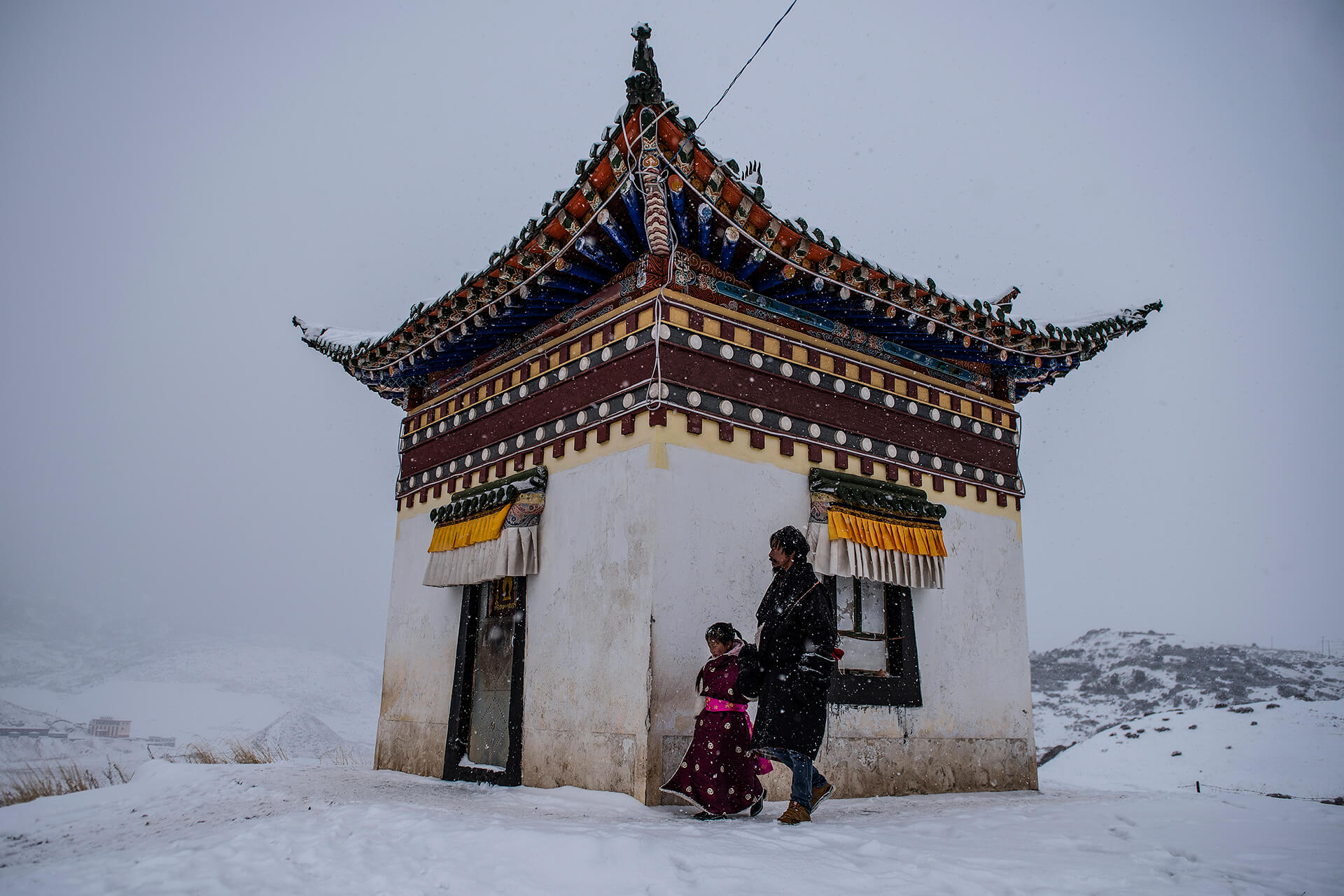 風雪中的信念 鄭美幸