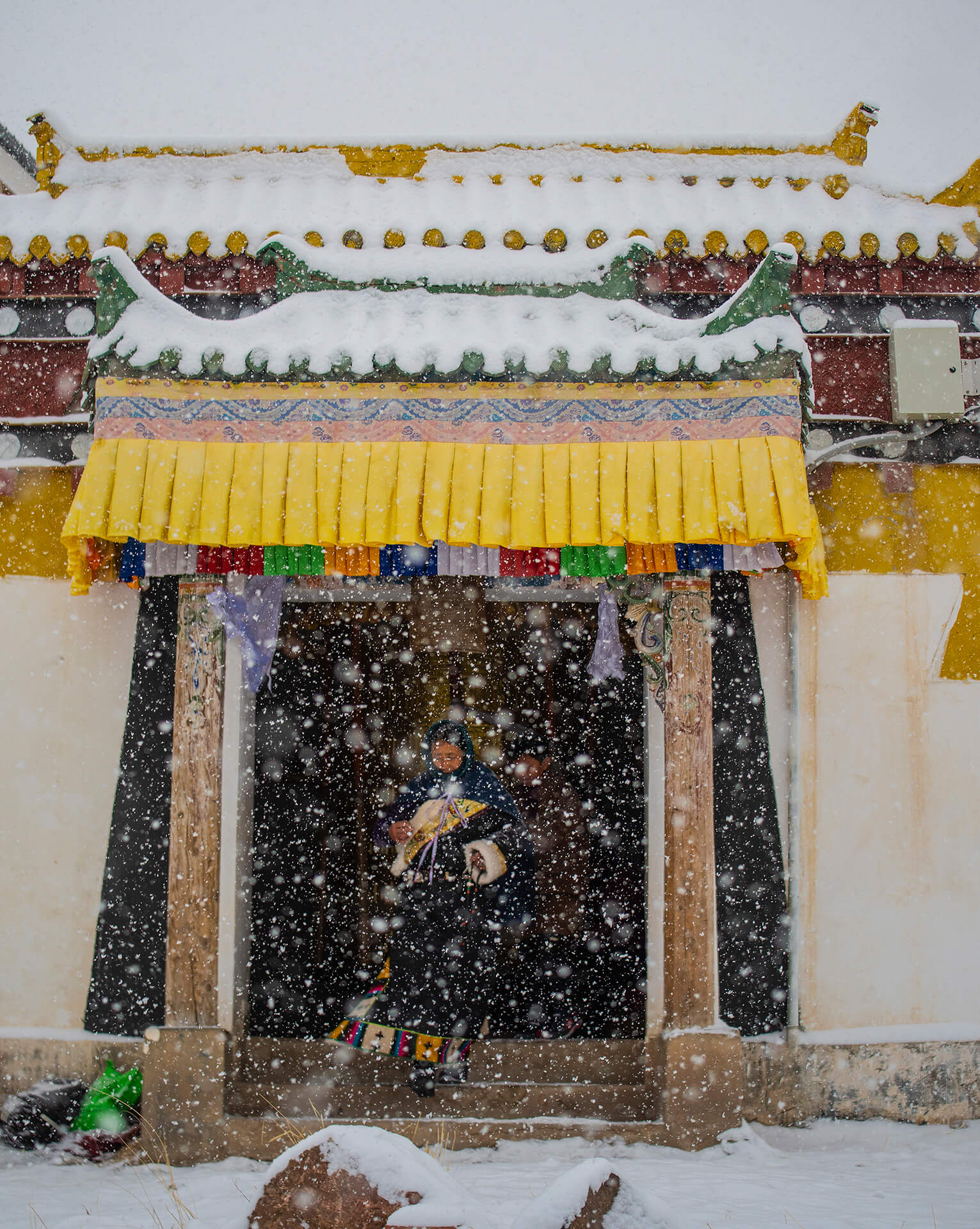 風雪中的信念 鄭美幸